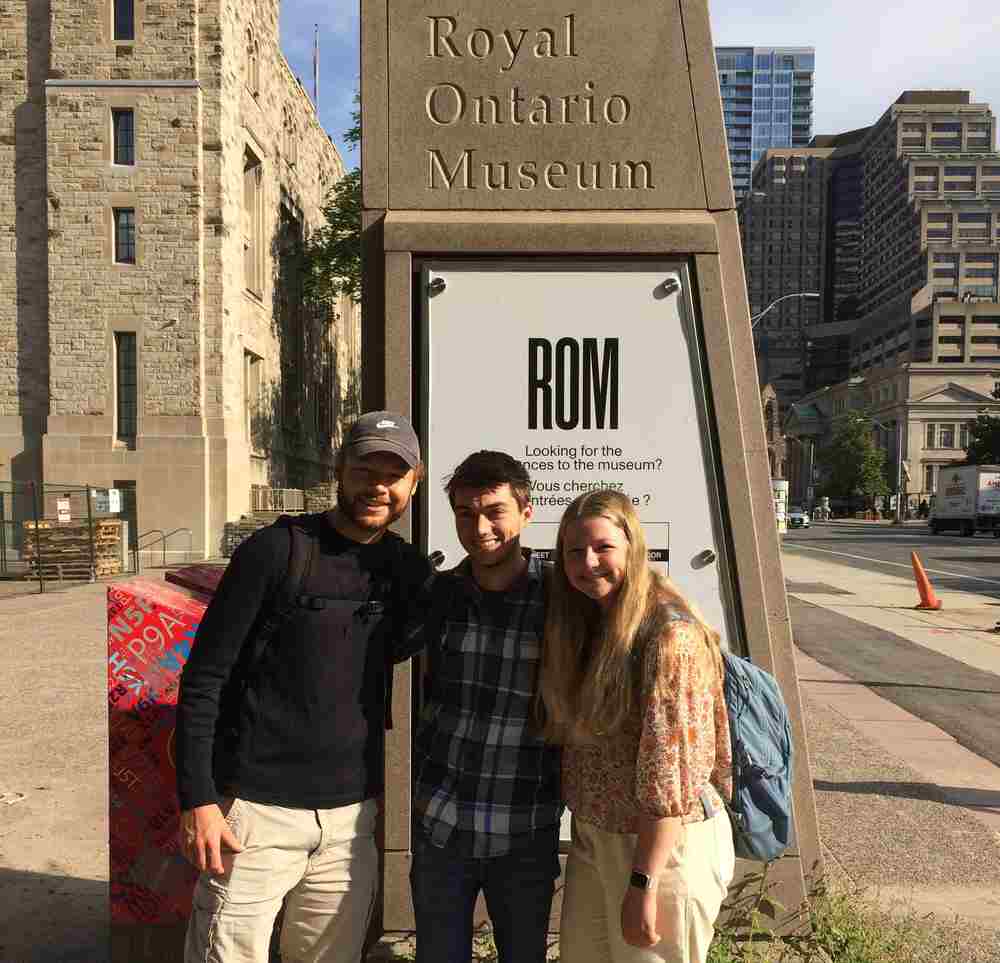 GVSU students engage in summer research at the Royal Ontario Museum